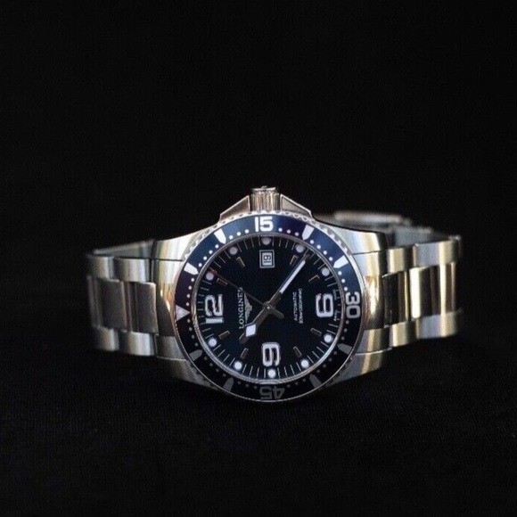 Longines HydroConquest 41mm Automatic Mens Watch-Blue Dial